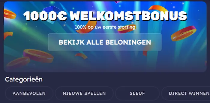 Casino Peaches bonus