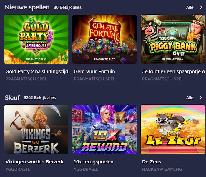 Casino Peaches games